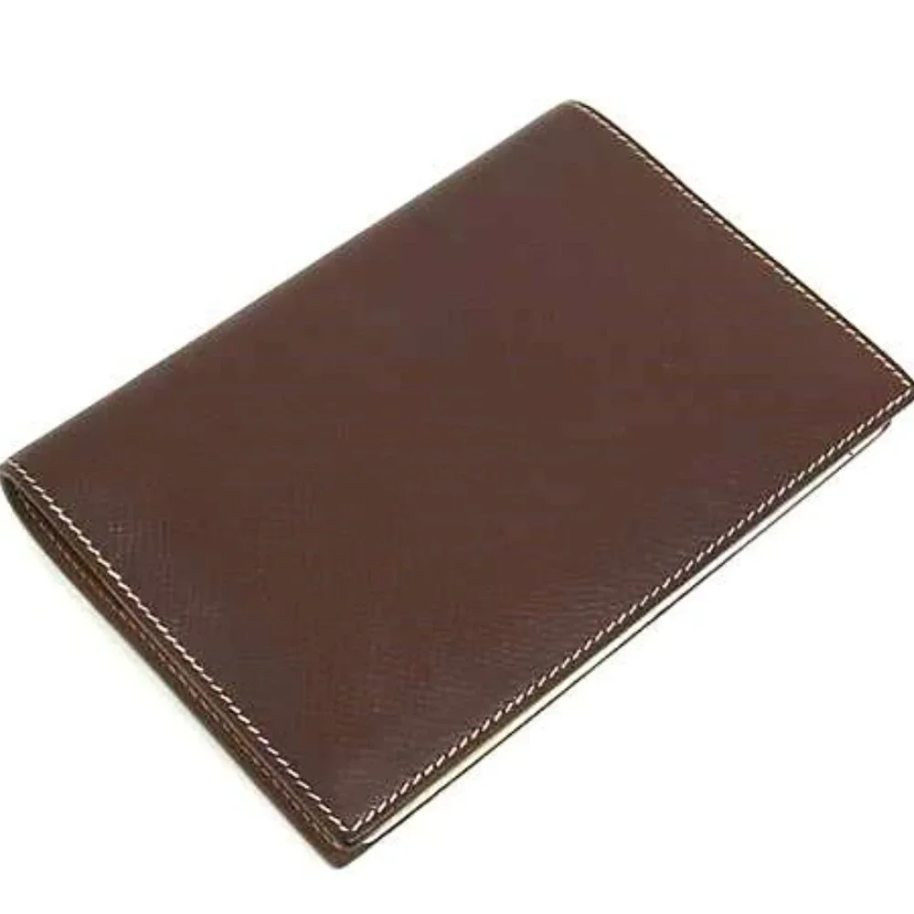 Hermes Agenda GM Courchevel Silver Hardware Notebook Schedule Book